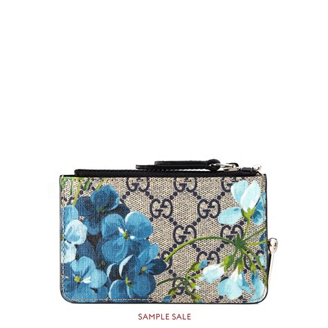 gucci blooms pouch|Gucci blooms key pouch.